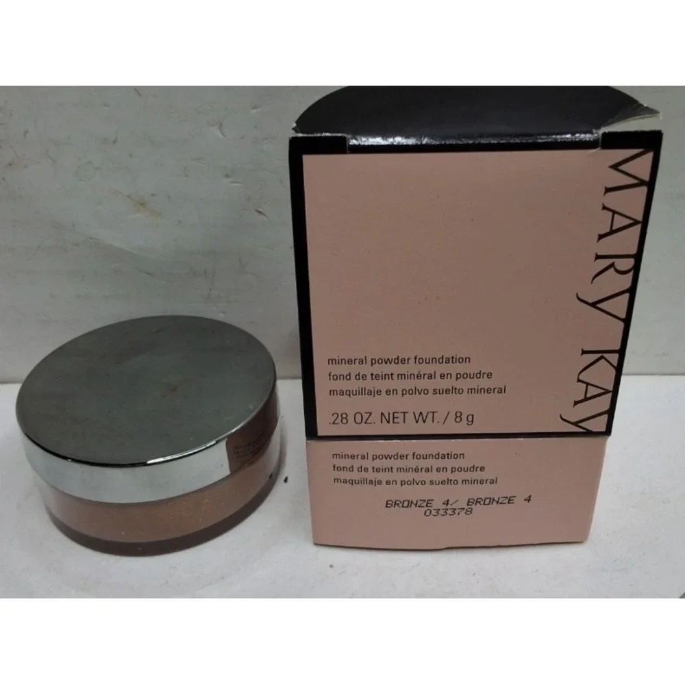New Mary Kay Mineral Powder Foundation - Bronze 4 - Full Size NIB